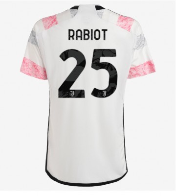 Juventus Adrien Rabiot #25 Segunda Equipación 2023-24 Manga Corta